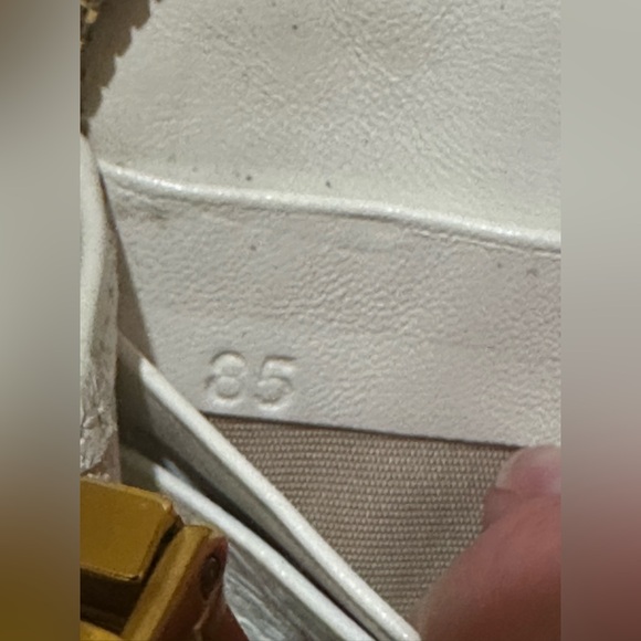 Prada Yellow Saffiano Bijou Jewel Leather Zip Around Long Zippy Wallet - Picture 14 of 16